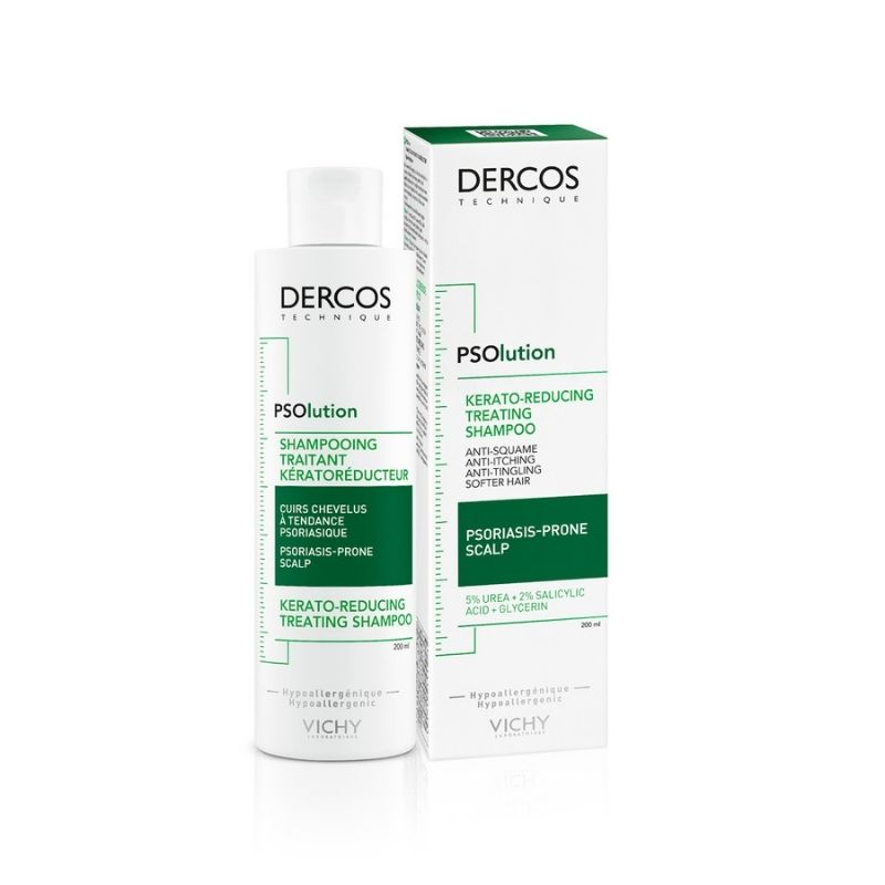 Dercos шампунь psolution